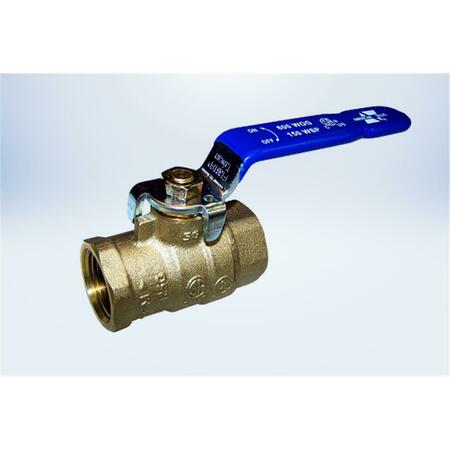 AMERICAN VALVE M100 3 3 in. Brass Ball Valve - International Polymer Solutions M100 3&quot;